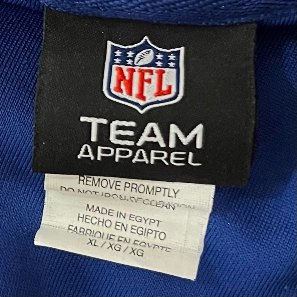 New York Giants Men’s Zip Up Sweatshirt - Picture 7 of 7